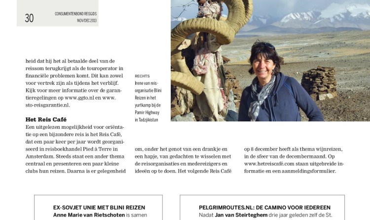 Reisgids Consumentenbond nov-dec 2013